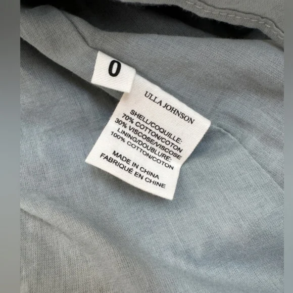 Ulla Johnson Isla Pleated Puff Sleeve Flouncy Floral Midi Dress - Picture 5 of 16